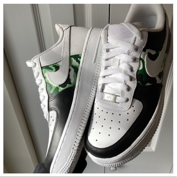 Authentic Nike Air Force 1 Customized Freeshipping - Picture 4 of 5